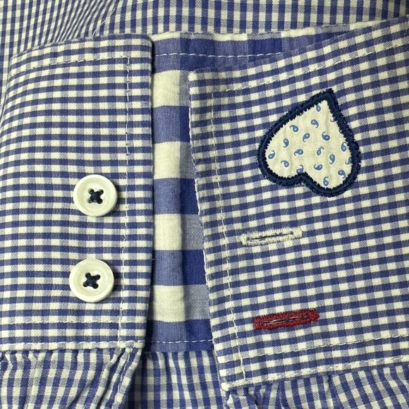 Wallman Austrian Embroidered Gingham Floral Shirt - Picture 9 of 16